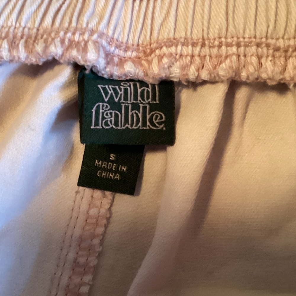 Wild Fable Light Pink Wide Leg Pants Size Small - Picture 2 of 5